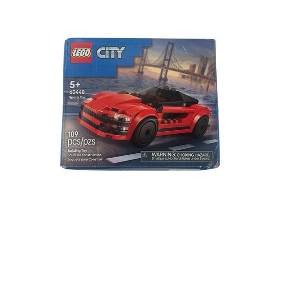 LEGO CITY: Red Sports Car (60448) Fast Shipping - Picture 1 of 6